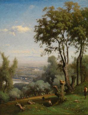George Inness Near Perugia, Italy china oil painting image